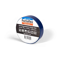 Изолента ПВХ 19x0.18x20 Heavy Duty синяя (Fortisflex) | код 71239 | КВТ