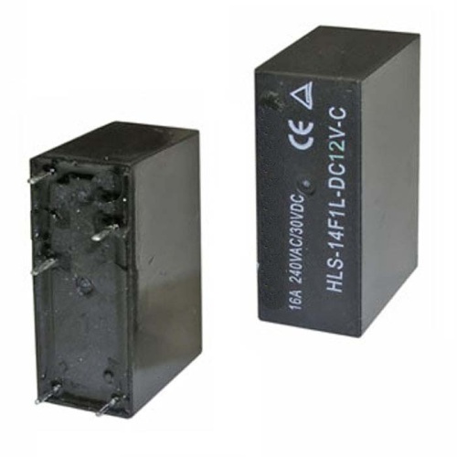 Электромагнитное реле RUICHI 14F1 (JQX-14F1) 12VDC 10A, SPDT | код 59124 | Ruichi