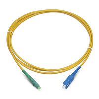 Cabeus FOP(s)-9-LC/APC-SC/UPC-2m Шнур оптический simplex LC/APC-SC/UPC 9/125 sm 2м LSZH | код 7993c | Cabeus