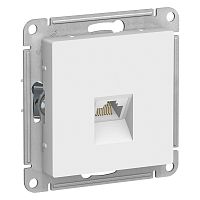 ATLASDESIGN РОЗЕТКА компьютерная RJ45, кат. 6A, механизм, БЕЛЫЙ | код. ATN000186 | Schneider Electric