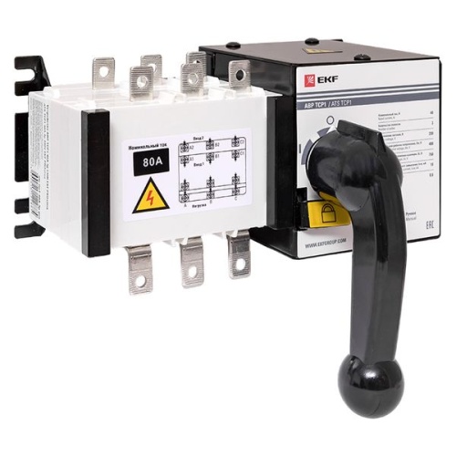 Устройство АВР ТСР1 80А 3Р 230В PROxima | код ats-tsr1-80A-3p-pro | EKF фото 2
