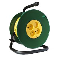 Удлинитель силовой ТМ Союз на катушке 4 гнезда 4000 Вт 40м | код 481S-3804 | Universal