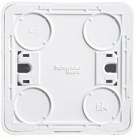 Выключатель 1-клавишный ETUDE, открытый монтаж, белый | код. BA10-001B | Schneider Electric