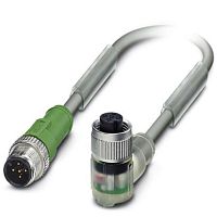 Кабель для датчика / исполнительного элемента SAC-5P-M12MS/ 0,6-802/M12FR-3L | код 1454464 | PHOENIX CONTACT