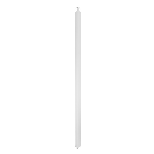 Универсальная колонна алюминиевая с крышкой из алюминия 2 секции, высота 4,02 метра, с возможностью увеличения высоты до 5,3 метра, цвет белый | код 653133 | Legrand