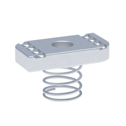 STRUT-гайка (канальная) М10 с короткой пружиной | код stgkpM10 | EKF фото 2 STRUT-гайка (канальная) М10 с короткой пружиной | код stgkpM10 | EKF фото 2