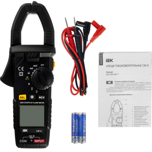 Клещи токоизмерительные CM1A ARMA2L 5 | код A2L5-CM11-01 | IEK фото 3