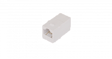 Соединитель NIKOMAX типа Keystone, Кат.6 (Класс E), 250МГц, RJ45-RJ45 (8P8C), неэкранированный, белый - гарантия: 5 лет расширенная / 25 лет системная | код NMC-KJUE55C-WT | NIKOMAX
