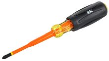Отвертка диэлектрическая SLIM PH2х100 Т3 ARMA2L 5 | код A2L5-SC31-T3-PH-20-100 | IEK