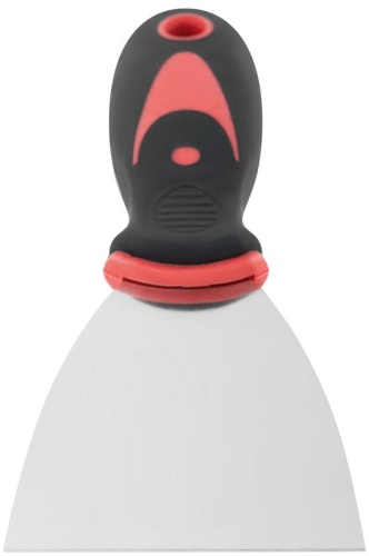 Шпатель 2.5дюйм (63мм) прорезиненная ручка нерж. сталь КУРС 06704 фото 5