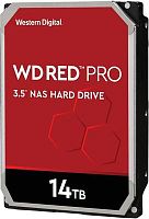 Жесткий диск WD Original SATA-III 14Tb WD141KFGX NAS Red Pro (7200rpm) 512Mb 3.5 | код 1193025 | WD