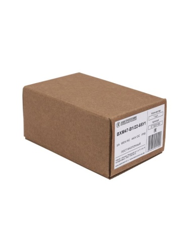 Пост управления BXM47-B1/22-65У1 1 цилиндрическая кнопка 1C1NO1NC красн. Электротехник ET020100 фото 3