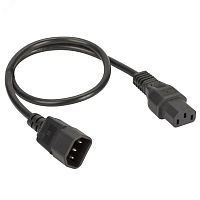 Кабель питания IEC320 C13 - IEC320 C14, 1.8м, сечение 3х1,5 мм | код R5CORD3418 | DKC