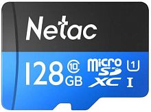 Флеш карта microSDXC 128GB Netac NT02P500STN-128G-R P500 + adapter | код 1790306 | NETAC