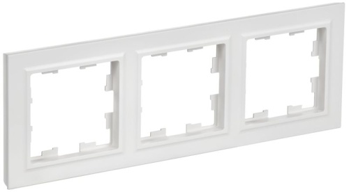 Рамка 3-м BRITE РУ-3-БрАБ арктич. бел. IEK BR-M32-K91 Рамка 3-м BRITE РУ-3-БрАБ арктич. бел. IEK BR-M32-K91