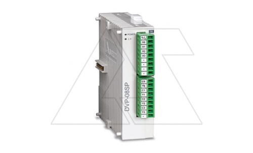 Модуль расширения DVP08SP11T, 4DI, 4TO | код DVP08SP11T | Delta Electronics