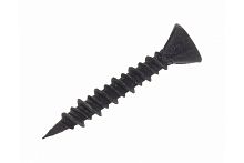 Саморез гипсокартон/дерево 4,2х70 черный | код screw-GD-70 | Крепдил