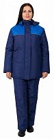 Костюм зимний Снежана (п/к), т.синий/васильковый, 52-54, 158-164 | код 85722000 | Факел