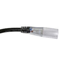 Комплект подключения для LED фиксинга 13мм (муфта шнур выпрямитель) LED 2Вт | код 124-011 | Neon-Night