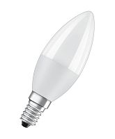 Лампа светодиодная LED 10 Вт E14 4000К 800Лм свеча 220 В (замена 75Вт) | код 4058075579187 | LEDVANCE
