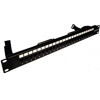 Патч-панель TELCO, 19, 1U, 24 порта RJ-45, контакты 12, 36 | код TWT-PP24TLC-1236 | TWT