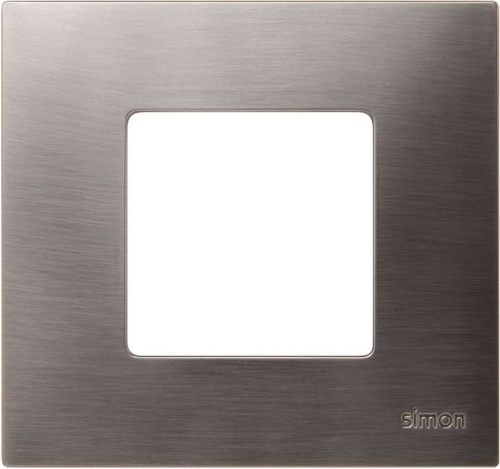 Рамка-декор на 3 поста для 2700630-03., S27Pl, титан | код 2700637-041 | Simon Рамка-декор на 3 поста для 2700630-03., S27Pl, титан | код 2700637-041 | Simon