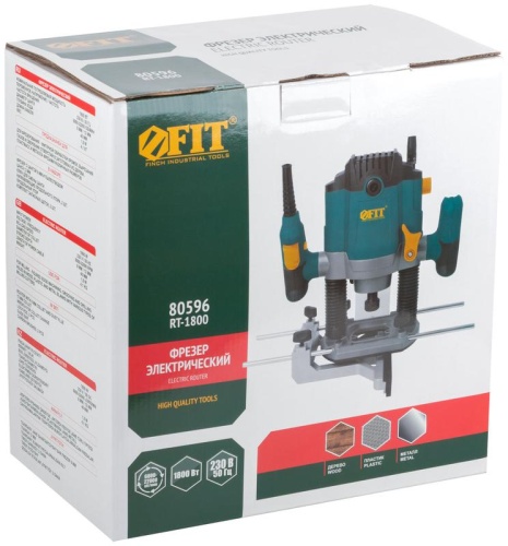 Фрезер 1800Вт 6000-22000об/мин 8/12мм 40мм FIT 80596 фото 5 Фрезер 1800Вт 6000-22000об/мин 8/12мм 40мм FIT 80596 фото 5