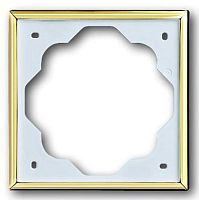 Рамка 1-постовая, серия impuls, цвет золото 1721-73-500 | код 2CKA001754A4507 | ABB