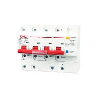Диф. автомат YCB1LE-125 100А 4P 6кА 100мА 8-12In (электрон.) | код A000709 | CNC