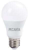 Лампа светодиодная LL-R-A60-13W-230-3K-E27 (груша, 13Вт, тепл., Е27) Ресанта, , Шт | код 76/1/17 | РЕСАНТА