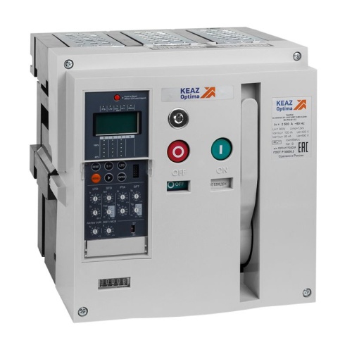 Подвижная часть выдвижного выключателя автоматического OptiMat A-800-S2-3P-85-MP-MR8.0-C2200-M2-P04-S1-06 | код 341061 | КЭАЗ