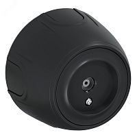 Розетка антенная TV Rotondo, цвет черный | код 7700885 | OneKeyElectro