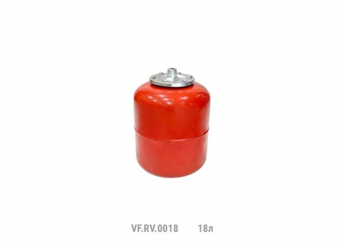 Бак расширительный вертикальный RV 18л красн. | код VF.RV.0018 | VALFEX