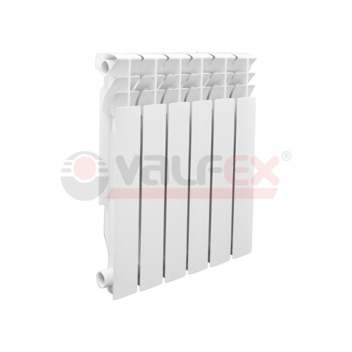 Радиатор SIMPLE L Alu 500 8с | код FF-Q500A/8 L | VALFEX