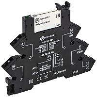 RM1.61.0.230.00 Интерфейсный модуль реле 1 перекидной контакт 6А (~/= 230В AC/DC) пружинные зажимы | код RM161023000 | РЕЛЕОН