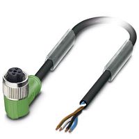 Кабель для датчика / исполнительного элемента SAC-4P-10,0-PVC/M12FR | код 1415608 | PHOENIX CONTACT