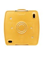 HATA Розетка без заземления ольха | код 710-0700-121 | Lezard