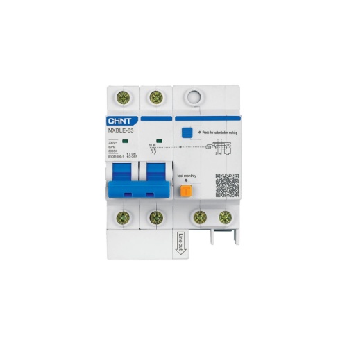 Автоматический выключатель дифференциального тока NXBLE-63 2P D32 30mA тип AC 6kA (CHINT) | код 982538 | CHINT