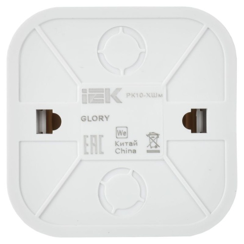 GLORY Розетка для открытой установки компьютерная RJ45 кат.5E РК10-ХШм шампань матовый IEK | код EKH10-K37M | IEK фото 4