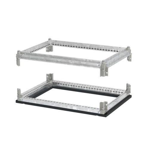 Рамы крыши и дна для шкафов CQE N оцинкованные черные RAL9005 ШхГ 400x400 мм | код R5NGTB44B | DKC