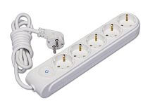 Удлинитель 5х15м с заземл. 16А IP20 с выкл. защ. шторки Makel N5310093