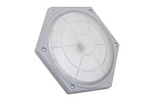 Светильник светодиодный уличный ДВУ-25-24х1.2-002 220В IP65 со стеклом молочный | код 1000710 | GALAD