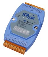 I-7522AD CR I-7522A with 7seg display 1xRS-485, 1xRS-232, 1xRS-422 | код 00-01146628 | ICP DAS