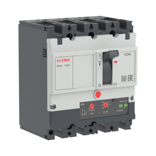 Авт. выкл. YON pro MNX160H 4P 160A 150kA при AC415V расц. TMD | код MNX160H4PTMD0160 | DKC