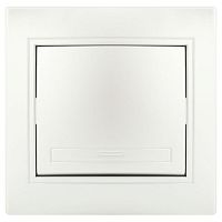 Переключатель Intro Plano 1-108-06 промежуточный, 10А-250В, IP20, СУ, перламутр | код Б0053825 | ЭРА