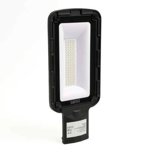 Уличный светодиодный светильник 50W 5000K AC230V/ 50Hz цвет черный (IP65), SSL 10-50, SAFFIT | код 55233 | SAFFIT