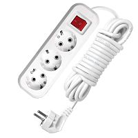 Удлинитель 3х3м с заземл. 13А IP20 S-303 с выкл. ПВС 3х1 UNIVersal 9631986
