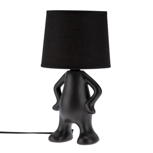 Светильник декоративный Человечек черн. с черн. абажуром E27 Rexant 603-1038 фото 5 Светильник декоративный Человечек черн. с черн. абажуром E27 Rexant 603-1038 фото 5