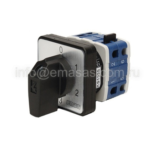 Переключатель многоступенчатый (0-3), 1 полюс, 10А | код PSA010KS133S | EMAS Переключатель многоступенчатый (0-3), 1 полюс, 10А | код PSA010KS133S | EMAS