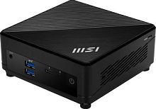 Неттоп MSI Cubi 5 12M-014XRU i5 1235U (1.3) 16Gb SSD512Gb Iris Xe noOS 2xGbitEth WiFi BT 65W черный (9S6-B0A811-222) | код 1970588 | MSI
